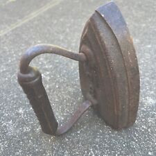 Vintage Heavy Cast Iron #8 Clothes Iron Door Stop Old American 7 LBS (C1) picture