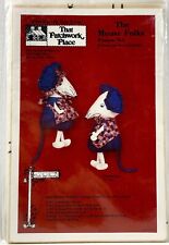 NEW 1980s That Patchwork Place Sewing Pattern N-6 The Mouse Folks 23