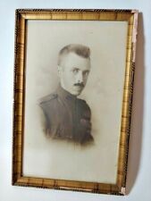 WWI AEF Thousand Yard Stare Shell Shock Photo Framed US Army Soldier Doughboy picture