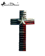 Rustic Texas Wall Cross Metal picture