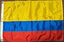 Dura-Lite Nylon 2x3 COLOMBIA Flag Made in USA picture