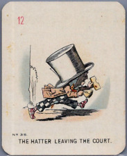 1930 Carreras Alice in Wonderland The Hatter Leaving the Court #35 | Large picture