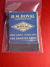 CROWN MATCH CO -  H. M. ROYAL INCORPORATED - LOS ANGELOS, CA -  UNSTRUCK picture