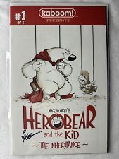 Mike Kunkel's Herobear and the Kid: The Inheritance #1 2014 NM/NM+ Signed Kunkle picture