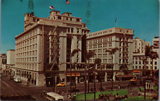 US Grant Hotel San Diego CA c50's Cars Buses Taxis Hotel Ford United Airlines picture