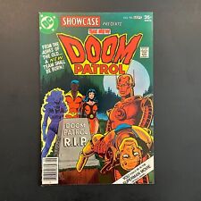 Showcase 94 1st Doom Patrol NEWSSTAND Bronze Age DC 1977 comic book Staton Aparo picture