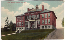 1908 ANTIQUE Postcard       HIGH SCHOOL  -  UNION CITY, PA picture