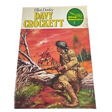 Vintage 1977 Davy Crockett Comic Book Illustrated Classics 1st First Printing picture
