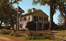 Postcard WI Portage Wisconsin Old Indian Agency House Chrome Vintage PC e9288 picture