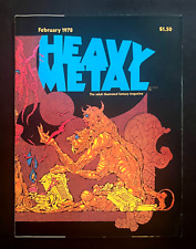HEAVY METAL MAGAZINE #11 Feb. 1978 Hi-Grade Newsstand Moebius, Corben, Druillet picture
