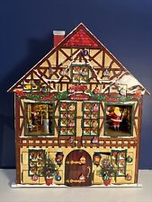 Old World Advent House Advent Calendar With Lights, Music And Animation picture