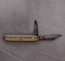Yellowstone Park Pocket Knife USA picture