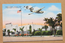 Linen postcard CONSOLIDATED AIRCRAFT CORP., SAN DIEGO, CALIFORNIA CA picture