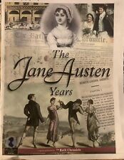 The Jane Austen Years, RARE Bath Chronicle Special Edition, Newspaper 24 pages picture
