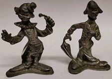 2 -  Vintage Pewter Clowns - Made In ITALY  picture