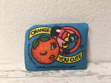 1977 Kellogg's FROOT LOOPS Cereal Toucan Sam SCRATCH-n-SNIFF Iron-On Patch picture
