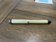 RARE PARKER LUCKY CURVE FOUNTAIN PEN VINTAGE LADY DUOFOLD, PASTEL BEIGE picture