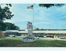 Unused Pre-1980 OLD CARS & LAMPLIGHTER MOTEL Clinton Connecticut CT s4425 picture