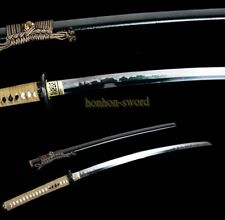 Handmade T10 Clay Tempered Choji Hamon Katana Japanese Samurai Sword for Battle picture