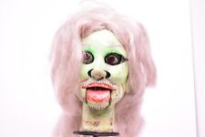 ATQ Chinese Opera Doll Puppet Head Moving Eyes Mouth Reticulating Jaw W HAIR picture