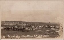 Mexican BORDER WAR, 5th & 10th Infantry, Military Real Photo Postcard picture