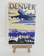 Denver International Airport - Colorado, Lantern Press Postcard (E170) picture