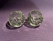 PartyLite Illusions Crystal Swirl Tealight Votive Candle Holders P0463 picture