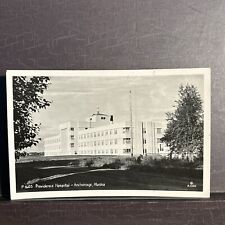RPPC Alaska AK Providence Hospital building Anchorage A. Eide photo Postcard UNP picture