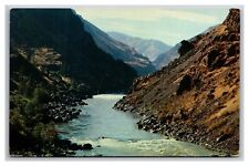 Snake River Grand Canyon Idaho ID Oregon OR UNP Chrome Postcard N25 picture