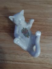 Beautiful Vintage Lenox China Jewels Collection 1994 Kitten On His Back picture