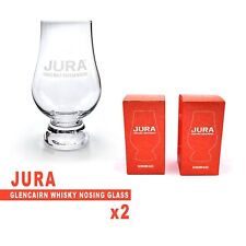 JURA WHISKY NOSING GLASS x 2 - WHISKEY / TASTING / GLASSES NEW GIFT BOXED picture