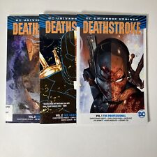 Deathstroke Rebirth Vol 1 - 4 TPB Collection, DC Comics Rebirth Lot picture