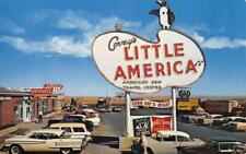 COVEY'S LITTLE AMERICA Wyoming Lincoln Hwy Roadside c1950s Vintage Postcard picture