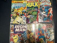 Marvel lot Iron Man 276,301 Silver Surfer 76,81. Hulk 390, Cpt America 425 GG 2 picture
