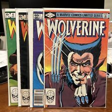 WOLVERINE (Vol 1, 1982) #1-4 Mid-Grade COMPLETELimited Series FRANK MILLER picture