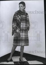 1970 Press Photo Mohair fashion coat - spa42782 picture