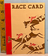 1930's S.S. Monterey Horse Race Card & Tickets Matson Lines Ocean Liner picture