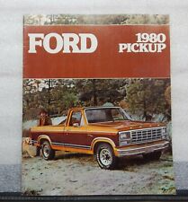 Vintage 1980 FORD Pickup (pickups) Sales Brochure 20 pages picture