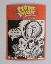 2012 WAX-EYE CEREAL KILLERS SERIES 2 SKETCH picture