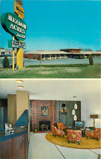 c1960s Meadow Acres Motel, Topeka, Kansas Postcard picture