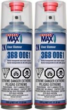 2 Pack USC Spray Max 2k High Gloss Clearcoat Aerosol (2 PACK) 11.8 Ounce picture