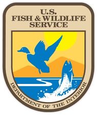 US Fish Wildlife sticker decal 4