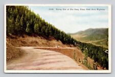 Postcard Ute Pass Pikes Peak Highway Colorado CO, Vintage i14 picture