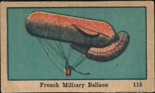 1920's W545 Mayfair Novelty WW1 Leaders #118 French Balloon (g) picture