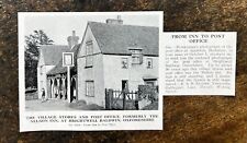 Stores & Post Office - Brightwell Baldwin, Oxfordshire - 1948 Press Cutting r448 picture