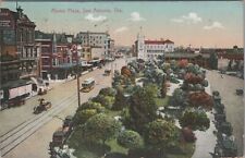 Alamo Plaza San Antonio Texas 1912 Postcard picture