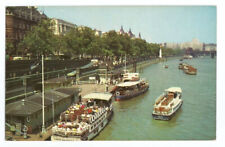 London England Postcard UK River Thames Westminster Pier picture