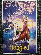 Tangled Movie Poster Print Rapunzel Flynn Rider 11x17  picture