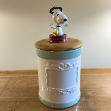 New Bradford Exchange Peanuts Kitchen Canister Collection Snoopy Woodstock #3 picture