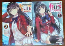 Classroom of the Elite Manga: Horikita Vol. 1,2 Complete Set *NEW* picture